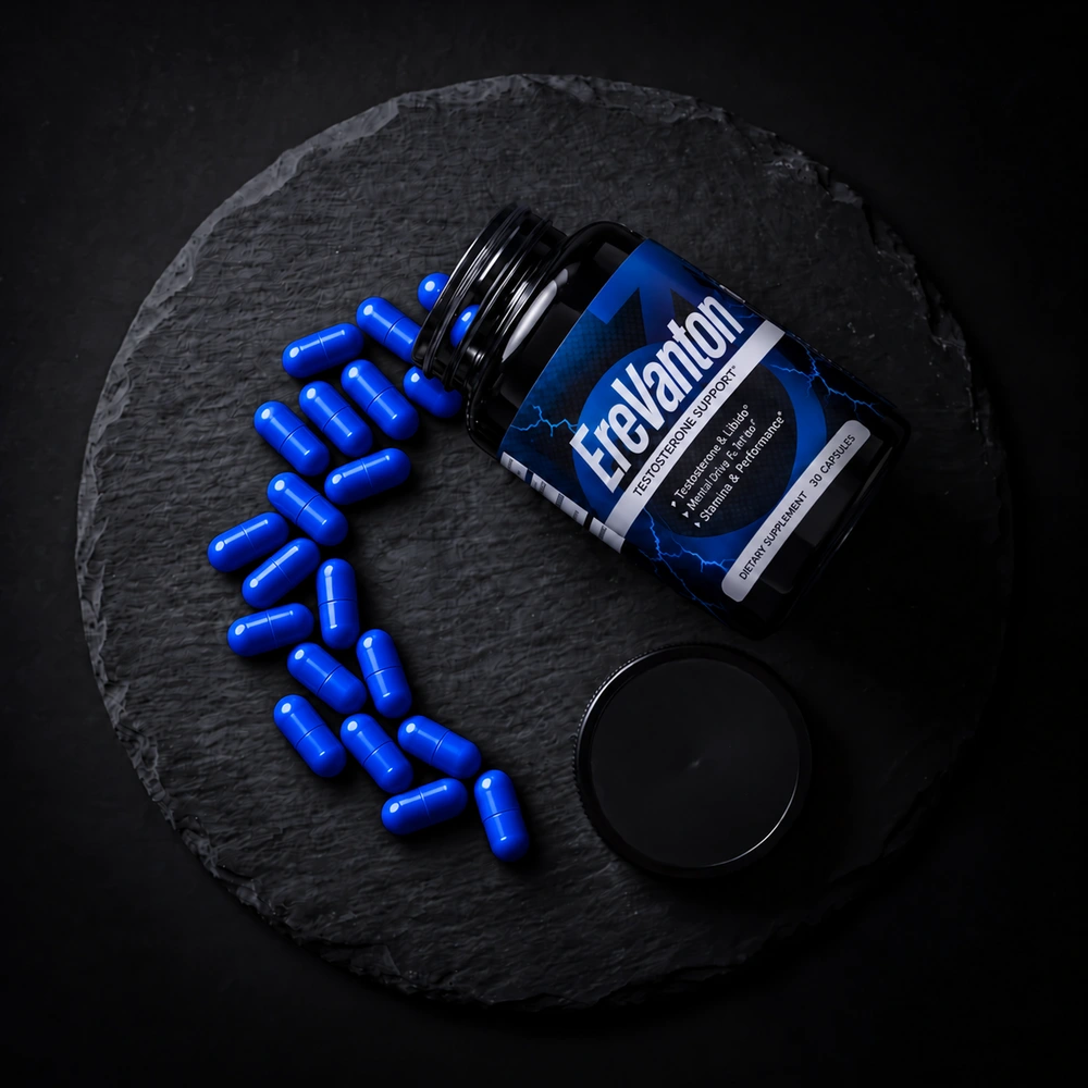EreVanton® jar on dark rock